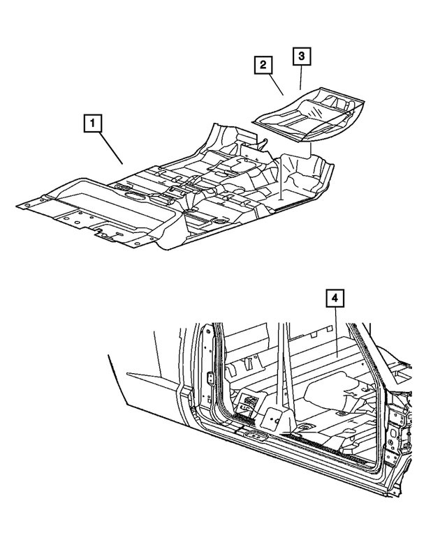 5KX03ZJ8AA - Interior Trim: Floor Carpet for Mopar Image