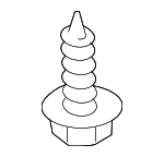 854041608 - Electrical: License Lamp Screw for Nissan Image