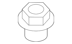 4F0614177 - Electrical: ABS Modulator Insulator for Audi Image