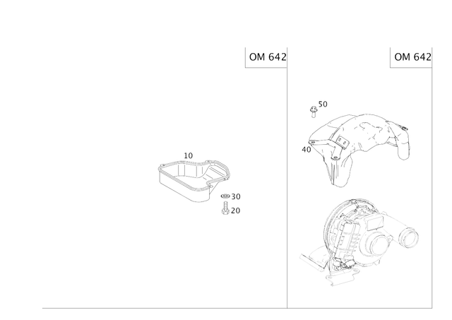 6420140275 - Attachment Parts for Units: Noise Capsule for Mercedes-Benz: GL320, ML320, R320, R350 Image image