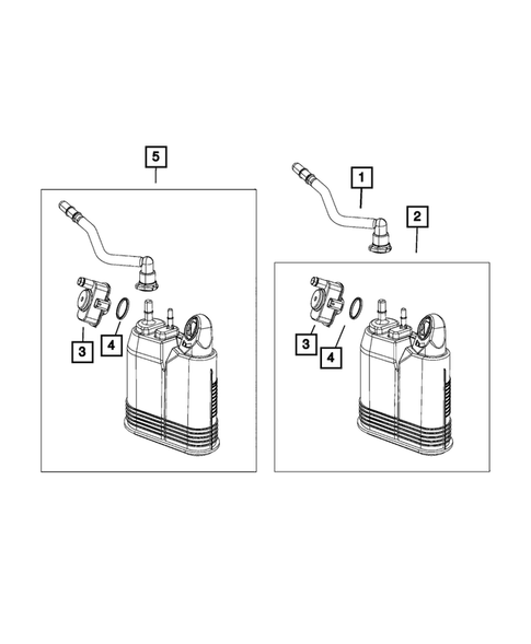 Vacuum Canister/Leak Detection Pump for 2021 Jeep Grand Cherokee #0