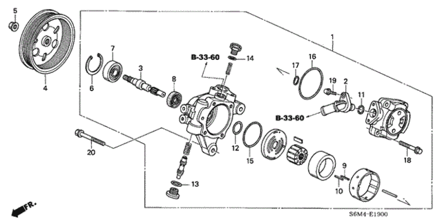 P.S. Pump - Bracket for 2005 Acura RSX #0