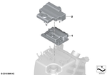 12145A13825 - Engine Electrical System: Base Control Unit for Rdme for BMW Image