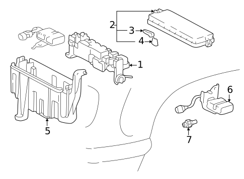 Electrical Components for 2003 Toyota Tundra #0