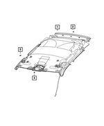 7RF41DX9AA - Interior Trim: Headliner for Jeep: Compass Image
