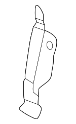 6167347020 - Body: Inner Wheelhouse Lower Extension for Toyota: Prius, Prius Prime Image