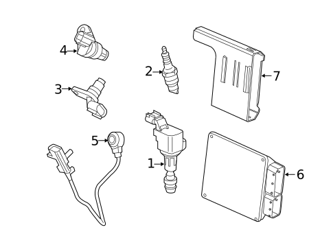Ignition System for 2011 Saab 9-5 #0