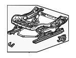 13555208 - Body: Seat Track for GM Image