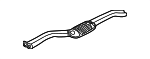 18107504168 - Exhaust: Front Muffler for BMW Image