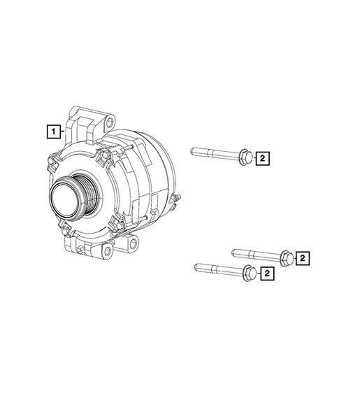 Generators / Alternators for 2016 Fiat 500X #0