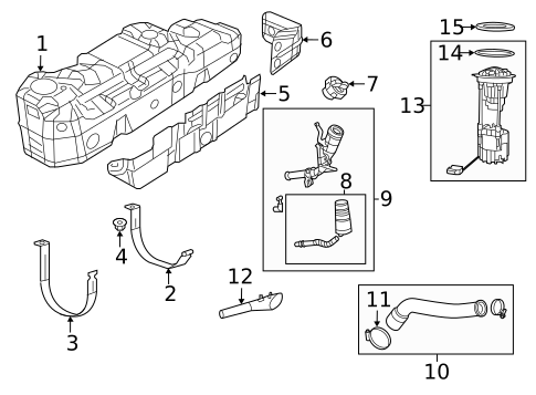 Fuel System Components for 2020 Ram 1500 #0