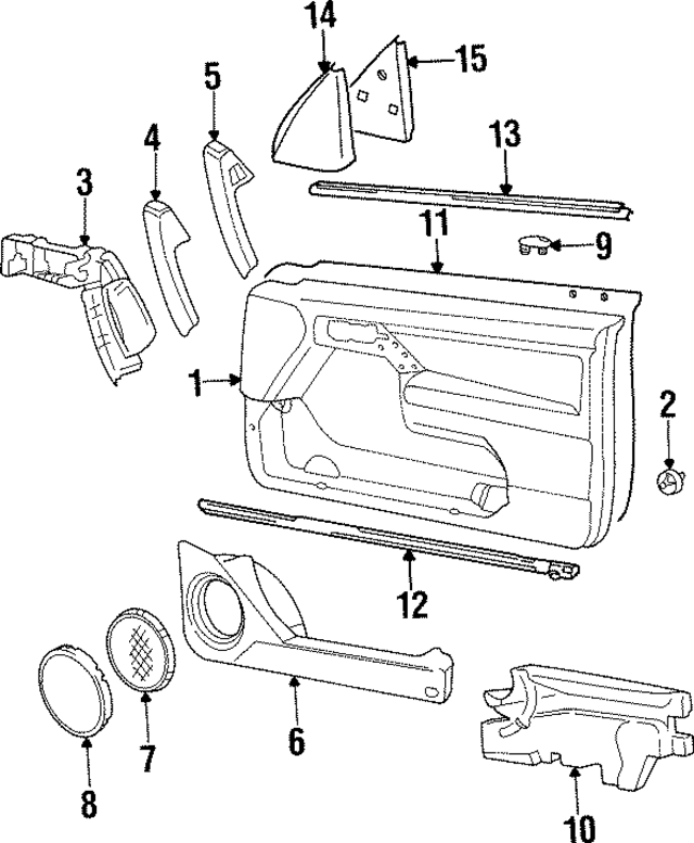 1H0867180BY01 - : Grip Handle for Volkswagen Image
