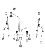 4645999AA - Restraints: Child Seat Anchor for Mopar Image