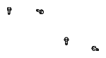 MB268795 - Electrical: Outer Belt Bolt for Mitsubishi: Outlander, Outlander Sport Image