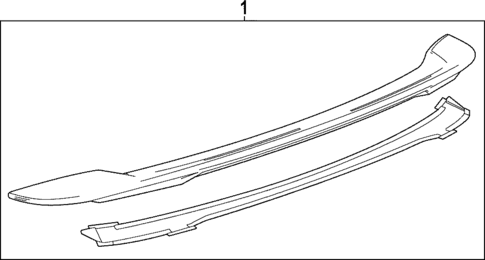 Spoiler for 2021 Chevrolet Malibu #0