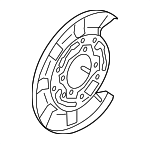 58252J5050 - : Backing Plate for Hyundai Image