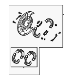 58250J5050 - : Parking Brake for Hyundai Image