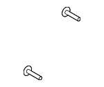 583232E010 - Brakes: Parking Brake Shoe Set Pin for Hyundai Image