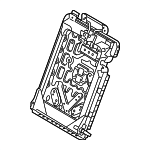 31379190 - Body: Seat Frame for Volvo: V60, V60 Cross Country, V90, V90 Cross Country, XC60 Image