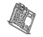 31379191 - Body: Seat Frame for Volvo: V60, V60 Cross Country, V90, V90 Cross Country, XC60 Image