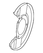 12779804 - : Brake Rotor Backing Plate for Saab: 9-3 Image