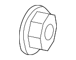 13217120 - Brakes: Hub Assembly Lock Nut for Saab: 9-3, 9-3X, 9-5 Image