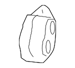 74873SM4003 - Body: Torsion Rod Clip for Acura: CL, Integra, Legend, RL, TL, TSX, Vigor Image