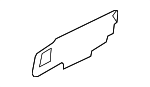 XR853087 - Body: Fuel Door Reinforcement for Jaguar Image