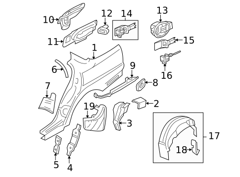 Fuel Door for 2005 Jaguar S-Type #0