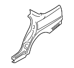 XR847922 - Body: Quarter Panel for Jaguar Image