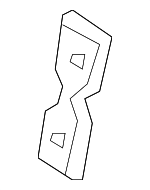 XR86155 - Body: Quarter Panel Plate for Jaguar Image