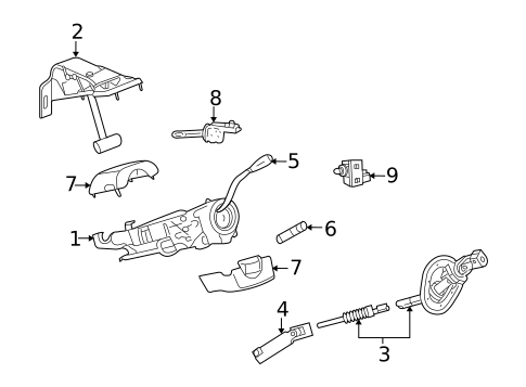 Gear Shift Control for 2012 Ram 2500 #0