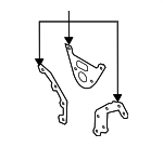 11147566411 - Engine: Lower Timing Cover Gasket for BMW Image