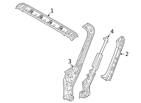Windshield Header & Components for 2016 Mazda MX-5 Miata #0