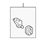 5Q0253144S - Exhaust: Mount Bracket for Volkswagen Image