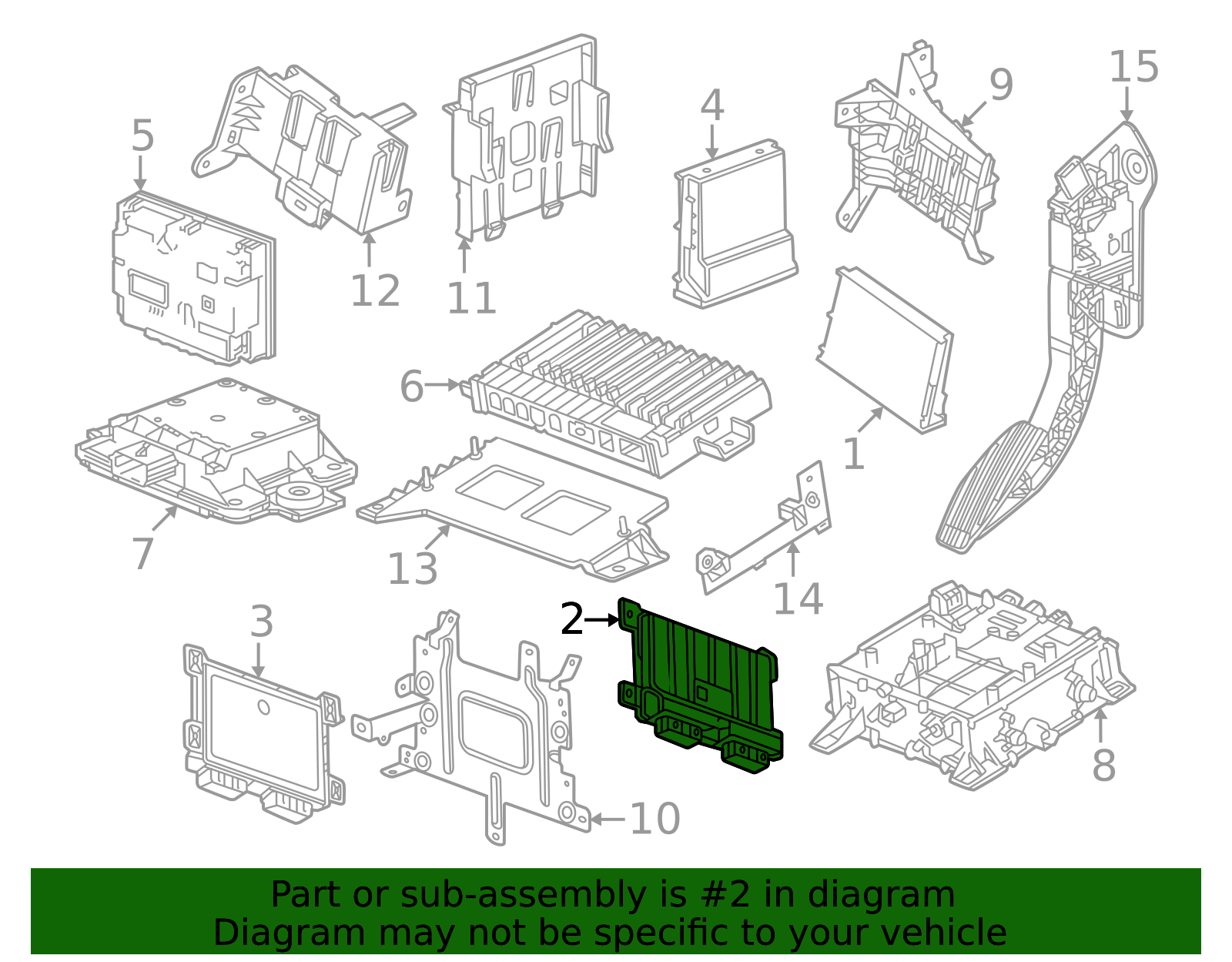 2024-2025 GM Control Module 24057525 GM | GMPartsDirect.com