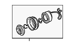 8841033040 - : 1994-2003 Toyota - A/C Compressor Clutch for Toyota: Avalon, Camry, Solara Image
