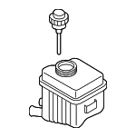 7L6422371E - Steering: Reservoir for Audi Image
