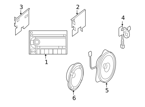 Sound System for 2005 Saab 9-2X #0
