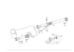 163410030139 - : Propeller Shaft for Mercedes-Benz Image