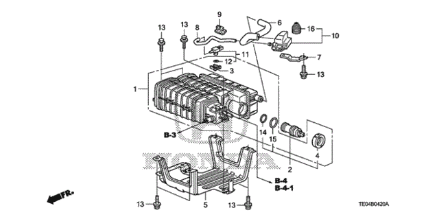 Canister for 2010 Honda Accord #0