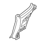 98150298301GRV - Body: Pillar Reinforced for Porsche: 718 Boxster, 718 Spyder, Boxster Image