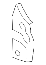 98150281500GRV - Body: End Plate for Porsche: 718 Boxster, 718 Spyder, Boxster Image