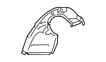 98150198300GRV - : Inner Wheelhouse for Porsche: 718 Boxster, 718 Cayman, 718 Spyder, Boxster Image