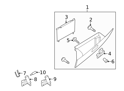 Instrument Panel for 2008 Mazda CX-9 #1