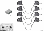 61319873213 - Vehicle Electrical System: Switch, Multifunct. Steering Wheel for BMW Image