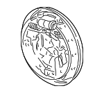 5014929AA - Brakes: Backing Plate for Dodge: Neon Image