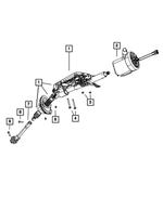 6507338AA - Steering: Hex Flange Head Locking Bolt for Mopar Image