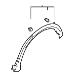 7400A676 - Body: Wheel Opening Molding for Mitsubishi: Eclipse Cross Image