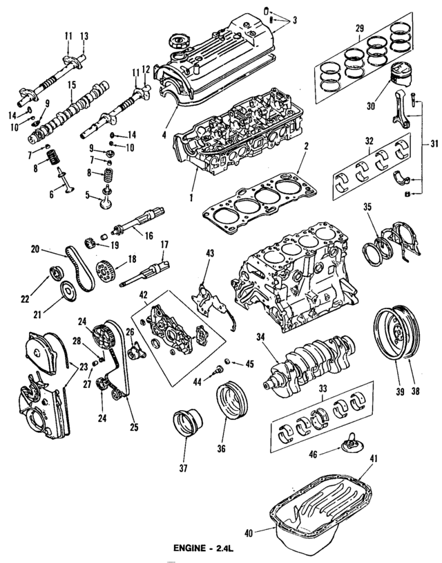 5096335AA - : Timing Belt for Mopar Image
